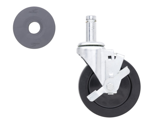 Metro 5MB 5" Super Erecta? Stem Caster w/ Brake-cityfoodequipment.com