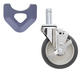 Metro 5MPBX 5" Stem Caster w/ Brake for MetroMax-cityfoodequipment.com