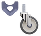 Metro 5MPX 5" Stem Caster w/ 300 lb Capacity, Swivel-cityfoodequipment.com