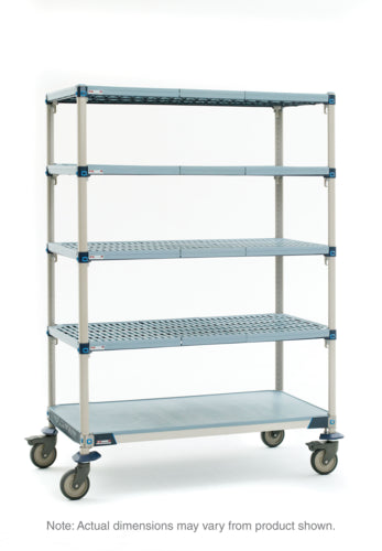 Metro 5Q357EG3 48" NSF 4-Tier Epoxy Coated Wire Shelf Kit - MetroMax Q?, Mobile, 18"W, 80"H-cityfoodequipment.com