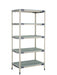 Metro 5X537GX3 36" NSF 5-Tier Polymer Shelf Kit - MetroMax? i, 24"W, 74"H-cityfoodequipment.com