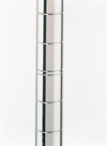 Metro 86P 86 1/2" Super Erecta? Post w/ 2" Number Increments, Chrome-cityfoodequipment.com