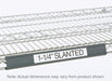 Metro 9990SL4 Super Erecta? Slanted Label Holder - 43" x 1 1/4", Gray-cityfoodequipment.com
