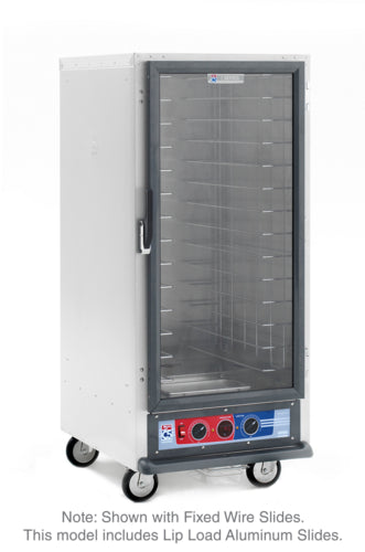 Metro C517-PFC-L 3/4 Height Non-Insulated Mobile Proofing Cabinet w/ (27) Pan Capacity, 120v-cityfoodequipment.com