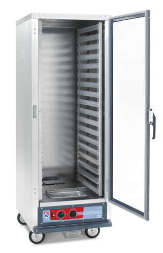 Metro C519-HFC-L Full Height Non-Insulated Mobile Heated Cabinet W/ (35) Pan Capacity, 120v-cityfoodequipment.com