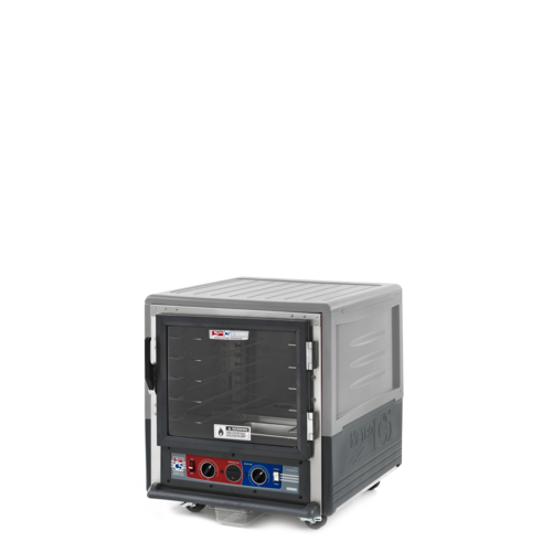 Metro C533-CLFC-U-GY Undercounter Insulated Mobile Heated & Proofing Cabinet w/ (5) Pan Capacity, 120v-cityfoodequipment.com
