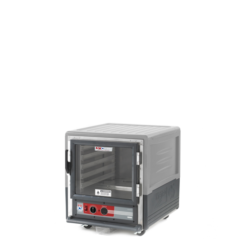 Metro C533-HLFC-L-GY Undercounter Insulated Mobile Heated Holding Cabinet W/ (10) Pan Capacity, 120v-cityfoodequipment.com