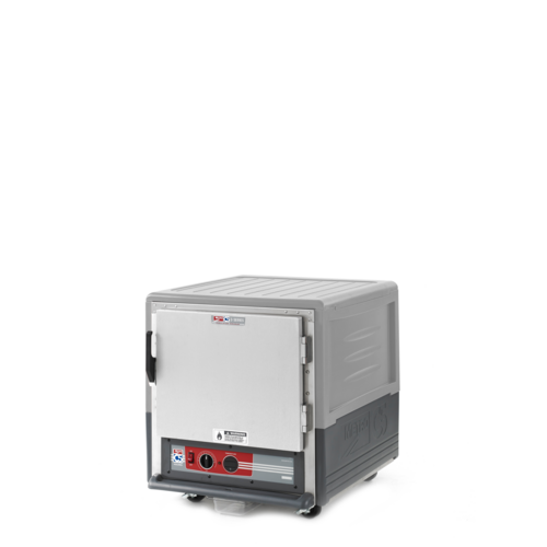 Metro C533-HLFS-L-GY Undercounter Insulated Mobile Heated Holding Cabinet W/ (10) Pan Capacity, 120v-cityfoodequipment.com