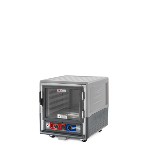 Metro C533-MFC-L-GY Undercounter Insulated Mobile Heated & Proofing Cabinet W/ (10) Pan Capacity, 120v-cityfoodequipment.com
