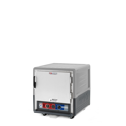 Metro C533-MFS-U-GY Undercounter Insulated Mobile Heated & Proofing Cabinet W/ (5) Pan Capacity, 120v-cityfoodequipment.com