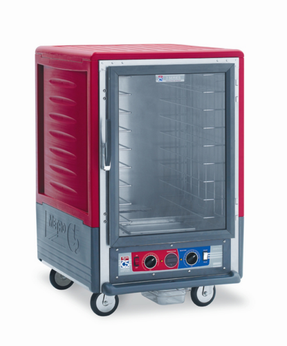 Metro C535-CFC-4 1/2 Height Insulated Mobile Heated Cabinet W/ (8) Pan Capacity, 120v-cityfoodequipment.com