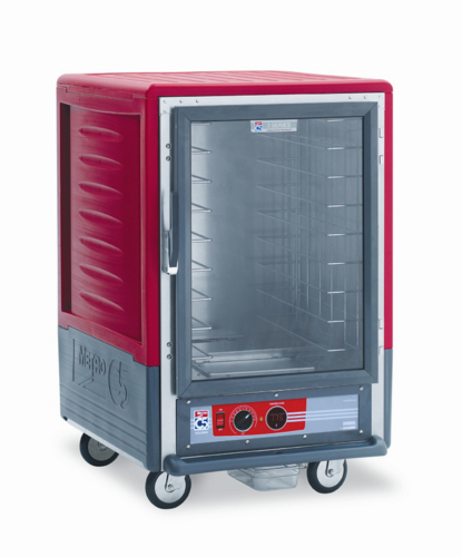 Metro C535-HLFC-4 1/2 Height Insulated Mobile Heated Cabinet W/ (8) Pan Capacity, 120v-cityfoodequipment.com