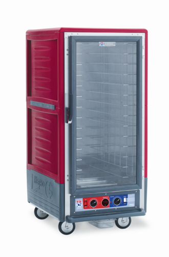 Metro C537-CFC-4 3/4 Height Insulated Mobile Heated Cabinet W/ (14) Pan Capacity, 120v-cityfoodequipment.com