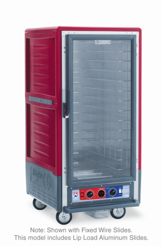 Metro C537-CFC-L 3/4 Height Insulated Mobile Heated Cabinet W/ (27) Pan Capacity, 120v-cityfoodequipment.com