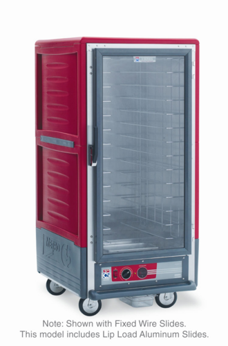 Metro C537-HFC-L 3/4 Height Insulated Mobile Heated Cabinet W/ (27) Pan Capacity, 120v-cityfoodequipment.com