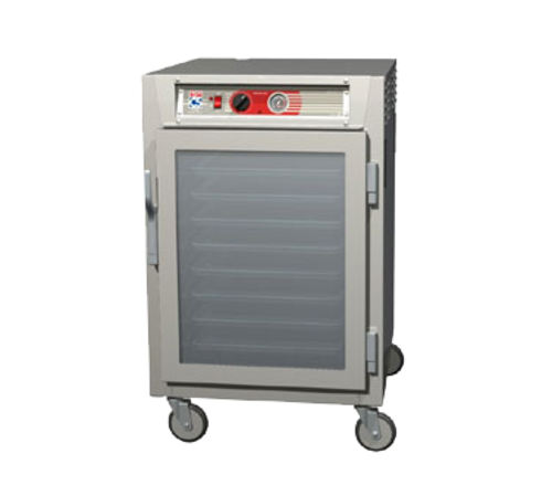 Metro C565-SFC-UPFS 1/2 Height Insulated Mobile Heated Cabinet w/ (8) Pan Capacity, 120v-cityfoodequipment.com