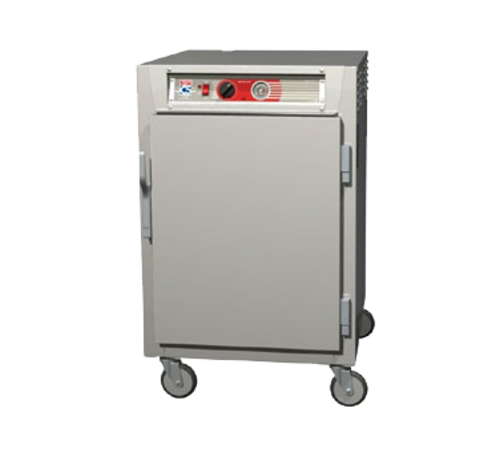 Metro C565-SFS-U 1/2 Height Insulated Mobile Heated Cabinet W/ (8) Pan Capacity, 120v-cityfoodequipment.com