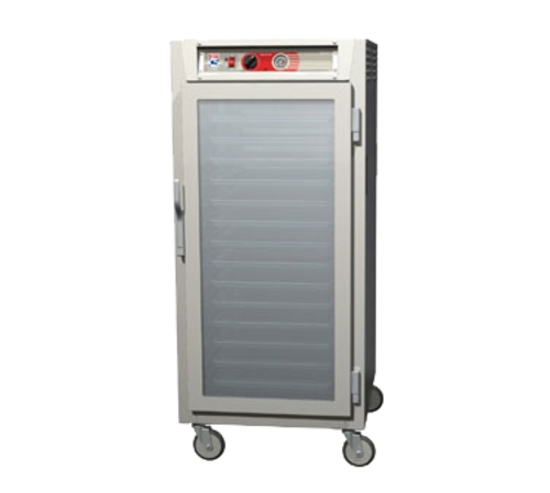 Metro C567-SFC-L 3/4 Height Insulated Mobile Heated Cabinet W/ (27) Pan Capacity, 120v-cityfoodequipment.com