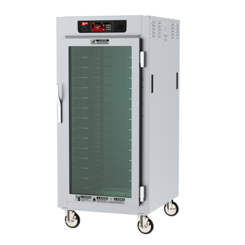 Metro C587-SFC-U 3/4 Height Insulated Mobile Heated Cabinet W/ (13) Pan Capacity, 120v-cityfoodequipment.com