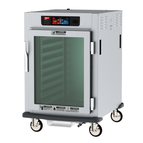 Metro C595-SFC-L 1/2 Height Insulated Mobile Heated Cabinet W/ (17) Pan Capacity, 120v-cityfoodequipment.com