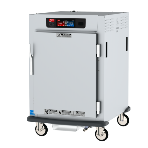 Metro C595-SFS-U 1/2 Height Insulated Mobile Heated Cabinet W/ (8) Pan Capacity, 120v-cityfoodequipment.com