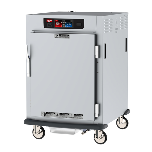 Metro C595-SFS-UPFS 1/2 Height Insulated Mobile Heated Cabinet W/ (8) Pan Capacity, 120v-cityfoodequipment.com