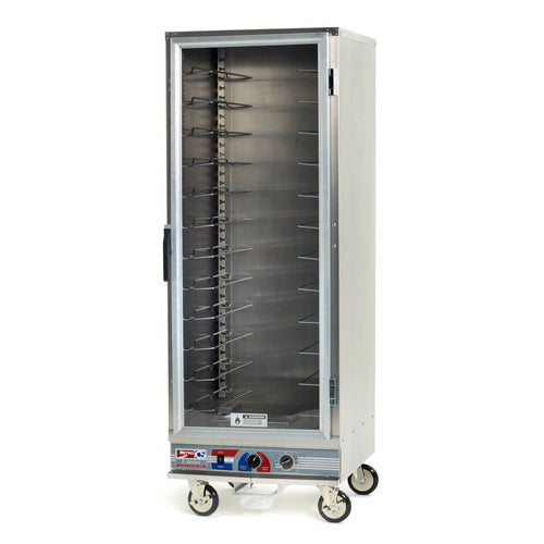 Metro C5E9-CFC-U Full Height Non-Insulated Mobile Heated Cabinet W/ (12) Pan Capacity, 120v-cityfoodequipment.com