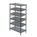 Metro CR1836TGPU 6 Tier To Go Order Pickup Station - 35 3/4"W X 18"D X 62 1/4"H, Black Steel-cityfoodequipment.com