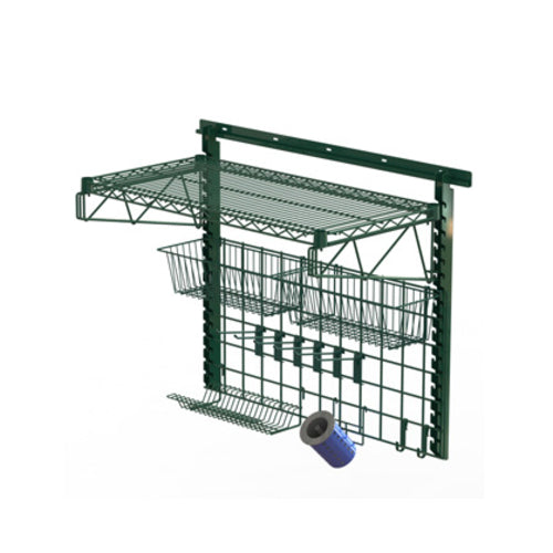 Metro CR36SWPREP Wall Mount Prep Unit - 36"W x 20 1/2"D x 31 3/4"H, Epoxy Coated-cityfoodequipment.com