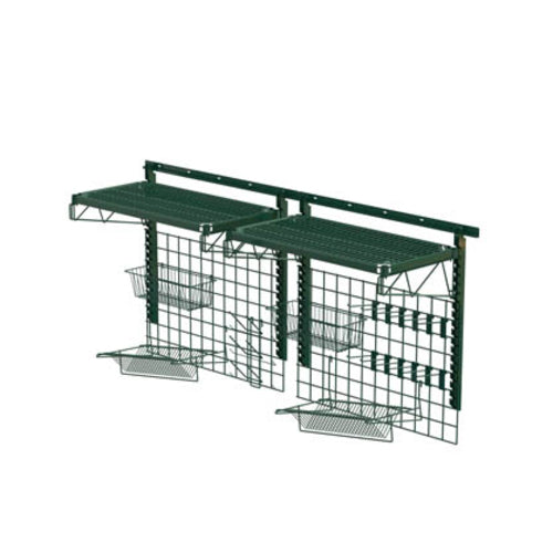 Metro CR3COMP72 Wall Mount Sink Shelving - 72"W x 20 1/2"D x 37"H, Epoxy Coated-cityfoodequipment.com