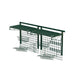 Metro CR3COMP72 Wall Mount Sink Shelving - 72"W x 20 1/2"D x 37"H, Epoxy Coated-cityfoodequipment.com