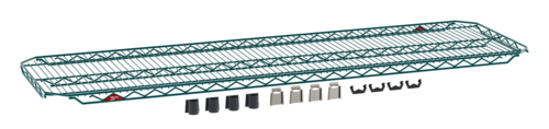 Metro EZA-1860NK3 Super Erect® Epoxy Coated Wire Shelf - 60"W X 18"D-cityfoodequipment.com