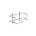 Metro GBHHK4-S Glove Box Holder w/ (1) Box Capacity for SmartWall and Super Erecta Shelving-cityfoodequipment.com