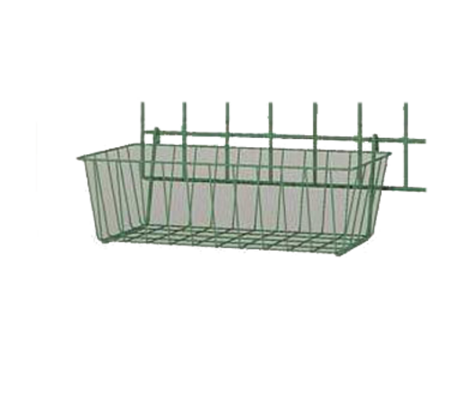 Metro H210K3 Smartwall G3 Storage Basket For Wire Shelving - 17 3/8" X 7 1/2" X 5", Epoxy Coated-cityfoodequipment.com
