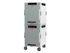 Metro HBCW16-DS-M Full Height Insulated Mobile Heated Cabinet W/ (16) Pan Capacity, 120v-cityfoodequipment.com
