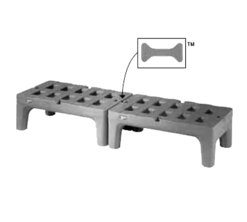 Metro HP2230PD 30" Stationary Dunnage Rack w/ 1500 lb Capacity, Polymer-cityfoodequipment.com