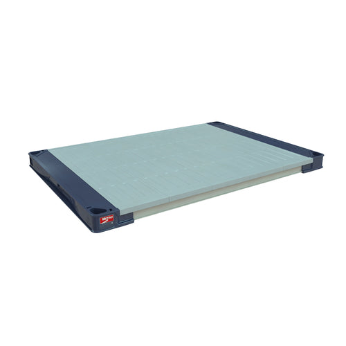 Metro MAX4-1848F Metromax® 4 Polymer Solid Shelf - 48"W X 18"D, Blue-cityfoodequipment.com