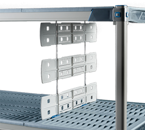 Metro MD24-20 Shelf Divider For Open Grid & Wire Shelves - 24" X 20", Gray-cityfoodequipment.com
