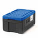 Metro ML180-BU Mightylite® Insulated Food Carrier W/ (3) Pan Capacity, Black W/ Blue Lid-cityfoodequipment.com