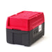 Metro ML180XL Mightylite Bigboy® Insulated Food Carrier W/ (5) Pan Capacity, Black/red-cityfoodequipment.com
