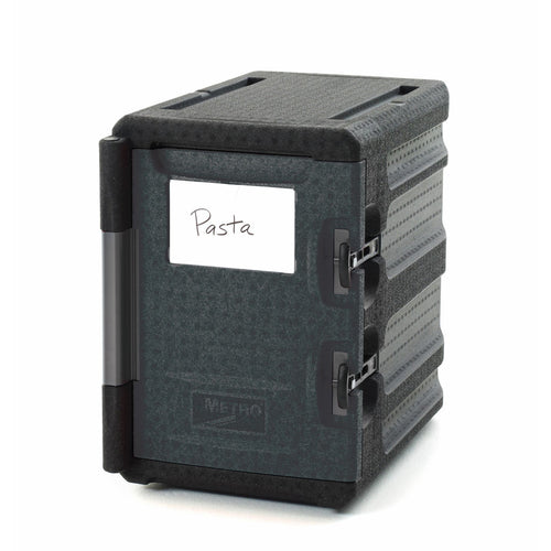 Metro ML400-BL Mightylite® Insulated Food Carrier W/ (6) Pan Capacity, Black-cityfoodequipment.com