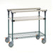 Metro MS1830-FSNK 2 Level Mobile Prepmate® Multistation W/ Solid/wire Shelving - 32"L X 19 2/5"W X 39 1/8"H-cityfoodequipment.com