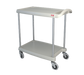 Metro MY1627-24G 2 Level Polymer Utility Cart w/ 300 lb Capacity, Marine Ledges-cityfoodequipment.com