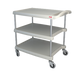 Metro MY2030-34G 3 Level Polymer Utility Cart W/ 400 Lb Capacity, Marine Ledges-cityfoodequipment.com