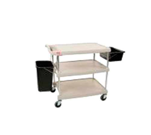 Metro MYUB2 Utility Bin For MY2030 Utility Cart - 23"W X 15 1/4"D X 7"H, Black-cityfoodequipment.com