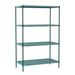Metro PR-215463K3-S-4 54" NSF 4-Tier Epoxy Coated Wire Shelf Kit - Super Erecta Pro®, 21"W, 63"H-cityfoodequipment.com