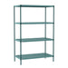 Metro PR-245463K3-S-4 54" NSF 4-Tier Epoxy Coated Wire Shelf Kit - Super Erecta Pro?, 24"W, 63"H-cityfoodequipment.com