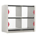 Metro PU4CD-HS1842 42 1/2"W Countertop Heated Grab & Go Station w/ Sliding Doors - (4) Compartments, 120v-cityfoodequipment.com
