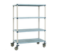 Metro Q536EG3 36" NSF 4-Tier Polymer Shelf Kit - Metromax® Q, Mobile, 24"W, 67"H-cityfoodequipment.com