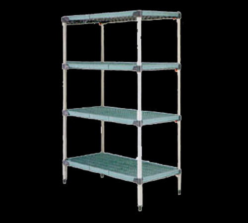 Metro Q536G3 36" NSF 4-Tier Polymer Shelf Kit - MetroMax? Q, 24"W, 63"H-cityfoodequipment.com